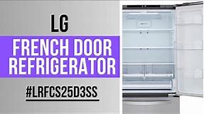 LG French Door Refrigerator LRFCS25D3SS