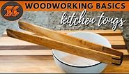 Woodworking Basics: Make Wood Kitchen Tongs
