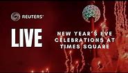LIVE: New Year’s Eve celebrations at Times Square