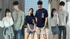 Korean Couple | Korean Couple Fashion | Korean Outfit Ideas | Korean Couple Style