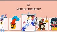Vector Creator. Create free personalized illustrations from 3000+ elements