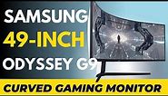 Samsung Odyssey Oled G9 49-inch Review | Best Curved Gaming Monitor 2023