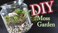 DIY Moss Terrarium: How To Make A Moss Garden
