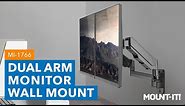 Dual Monitor Wall Mount | MI-1766 (Features)