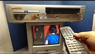 Emerson VCR DVD Combo Player 4-HEAD VHS EWD2202