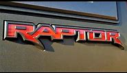 I Love This Ford F-150 Raptor Lettering Mod | Installing Rocky Mountain Graphics Decals