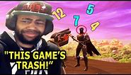 Fortnite's Worst "THIS GAME'S TRASH" Moments of All Time!