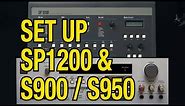 How to set up the SP1200 with an Akai S900 / S950 Sampler