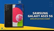 GALAXY A2 S 5G SPECIFICATIONS (CHART)
