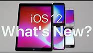 iOS 12 is Out! - Whats new?