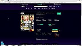 GTA 5 From CDKeys For 12$ PC ( Real or Fake ) ++ Criminal Enterprise Starter Pack