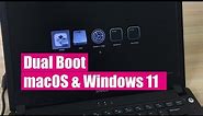 How to install macOS and Windows 11 on Dell laptop