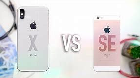 iPhone X vs iPhone SE in 2020