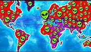 I Exterminated HUMANITY With An Alien Plague... (Plague INC)