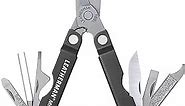LEATHERMAN, Micra Keychain Multitool with Spring-Action Scissors and Grooming Tools, Stainless Steel, Built in the USA, Gray