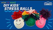 How to Make Stress Balls | DIY Kids' Projects