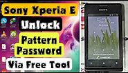 SONY Xperia E C1505 C1504 Remove All Pattern Lock , Password Via Free Offline Flash Tool