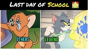 Types of Students in Last day of School Meme