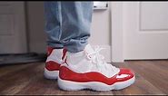 Air Jordan 11 Cherry Unboxing & On-Feet Review | Worth $225?