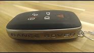 Range Rover Remote Key Fob Battery Replacement - DIY