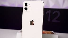WHITE iPhone 12 Unboxing & Comparison!