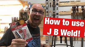 How to use JB Weld | JB Weld Original Cold Steel | JB Weld Step-by-Step Instructions