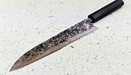 How Fast do Japanese Carbon Steel Knives Rust?