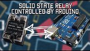 Solid state relay controlled by Arduino