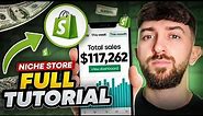 How to Build a Profitable Niche Shopify Dropshipping Store - Full Tutorial (2023)