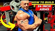 How to build 24 inch arms? | Jak zbudować 60cm biceps?
