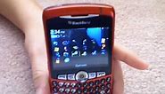 Blackberry curve 8320 sunset review