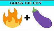 Can You Guess the City by Emoji | INTAI