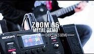 Zoom G6 | Metal Demo