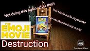 The Emoji Movie DVD Destruction! (THE ONLY ONE I WILL BE DOING!!)