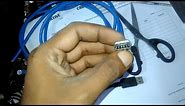 how to make a long usb extention cable at your home using cat6 cable