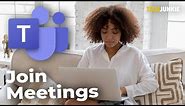 How to Join a Meeting in Microsoft Teams