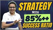 Strategy with 85%++ success ratio | Best strategy to work in stock market | Intraday trading |