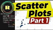 How to use ggplot to create beautiful scatter plots. This is an R programming for beginners video.