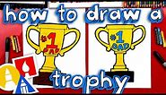 How To Draw A Trophy For Father's Day