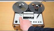 Pioneer T 110 4Track Stereo Tape Recorder Demonstration Video - For sale at www.variousstorenl.com