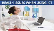 HEALTH ISSUES WHEN USING A COMPUTER || PROBLEMS AND SOLUTIONS TO CONSIDER WHEN USING A COMPUTER