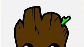 Groot Coloring Pages - How to color Groot - How to Draw Groot - Guardians of the Galaxy Coloring