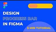 Design progress bar in Figma in less than 5 min