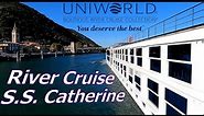 River cruise in France with Uniworld. An exciting week on the S. S. Catherine . Cool shots by drone