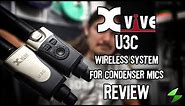 Xvive U3c wireless system for condenser mics. Full review and Q&A