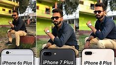 iPhone 8 Plus vs iPhone 7 Plus vs iPhone 6s Plus Camera Test Comparison.