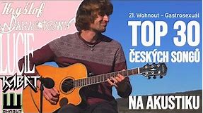 TOP 30 českých songů pro AKUSTICKOU kytaru