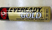 Eveready Gold AA Battery with Reversed Polarity