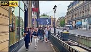 🇫🇷 Summer in Paris - 2023 🗼 1 Hour Walk in Paris 🥐 Walking Tour of French Capital [4K HDR]