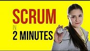 Agile Scrum in Two Minutes + FREE CHEAT SHEET